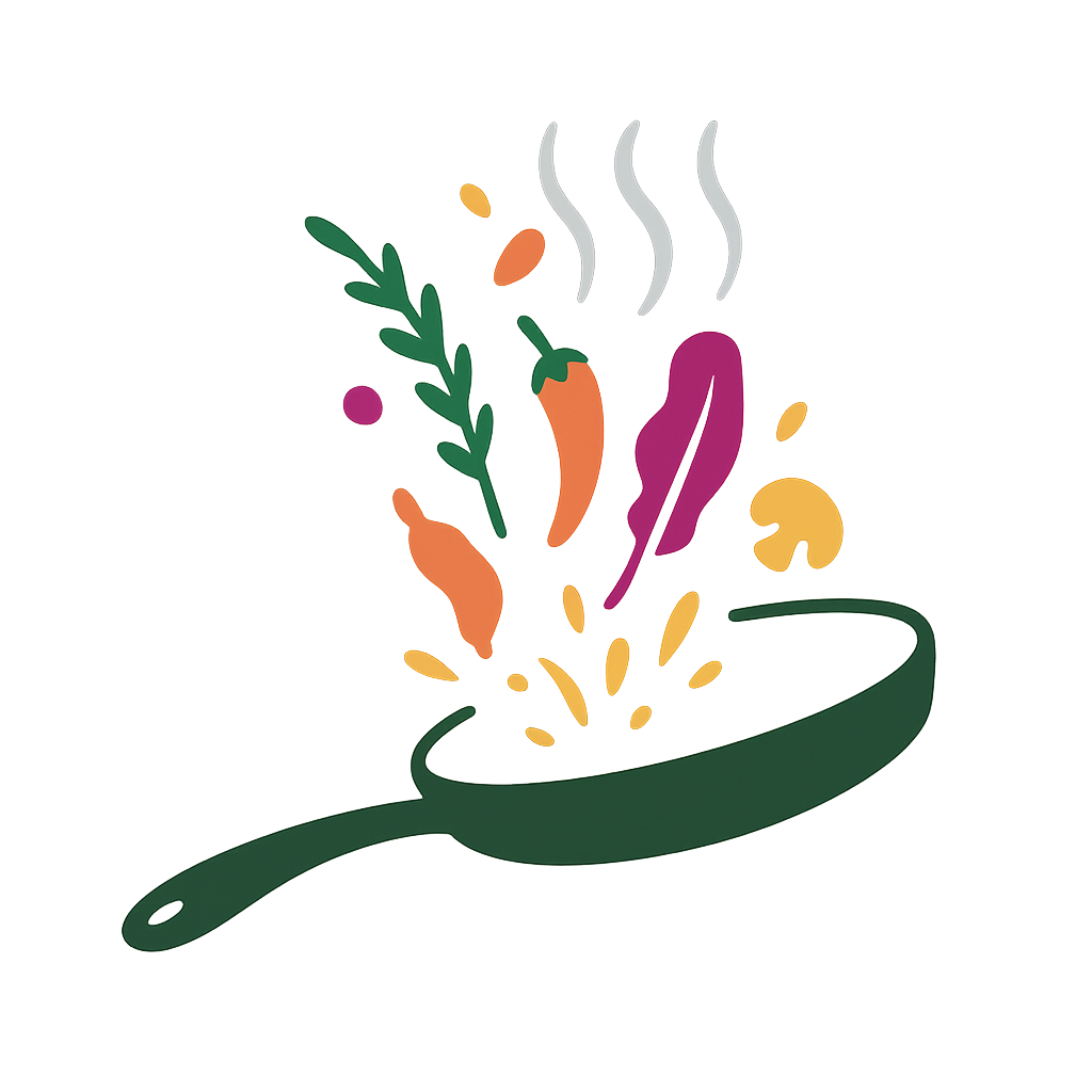 Pan with veggies